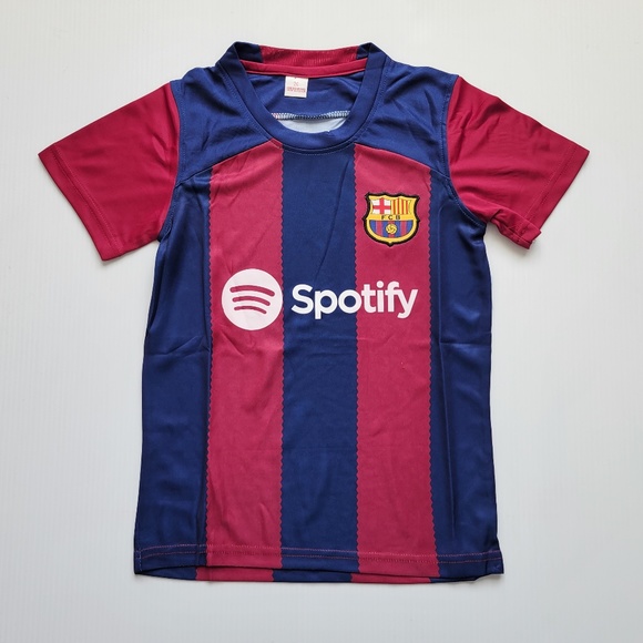 kids Barcelona shirt and shorts jersey set - Picture 2 of 3